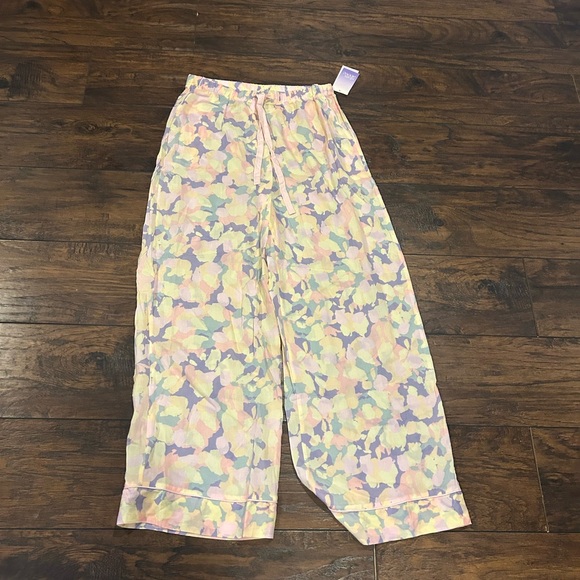 Stars Above Multicolor Abstract Wide-Leg Pants - Picture 1 of 6